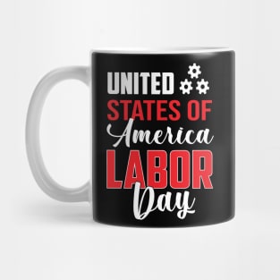 United States Of America Labor Day Mug